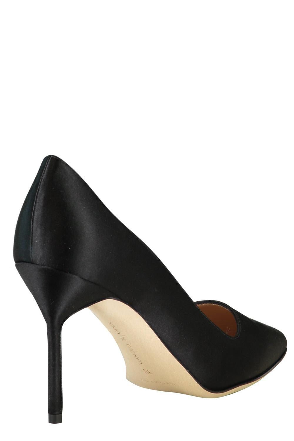 Satin BB Pump-BLACK-35-SHOEPUMP-MANOLO BLAHNIK