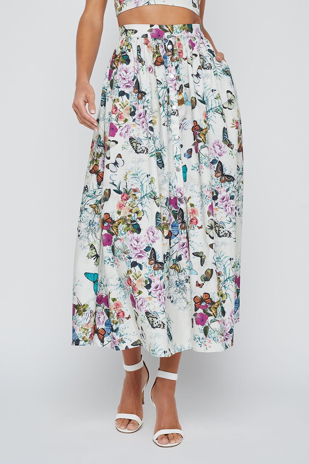Seina Skirt-WHCHARBF-2-CLOTHINGSKIRTMIDI-L'AGENCE