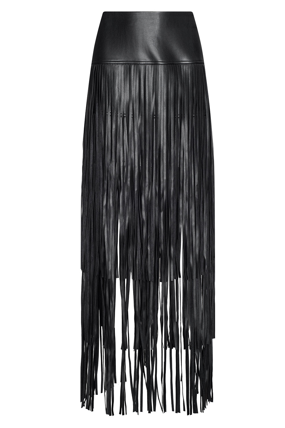 Karolina Skirt - Black-BLACK-2-CLOTHINGSKIRTMAXI-L'AGENCE