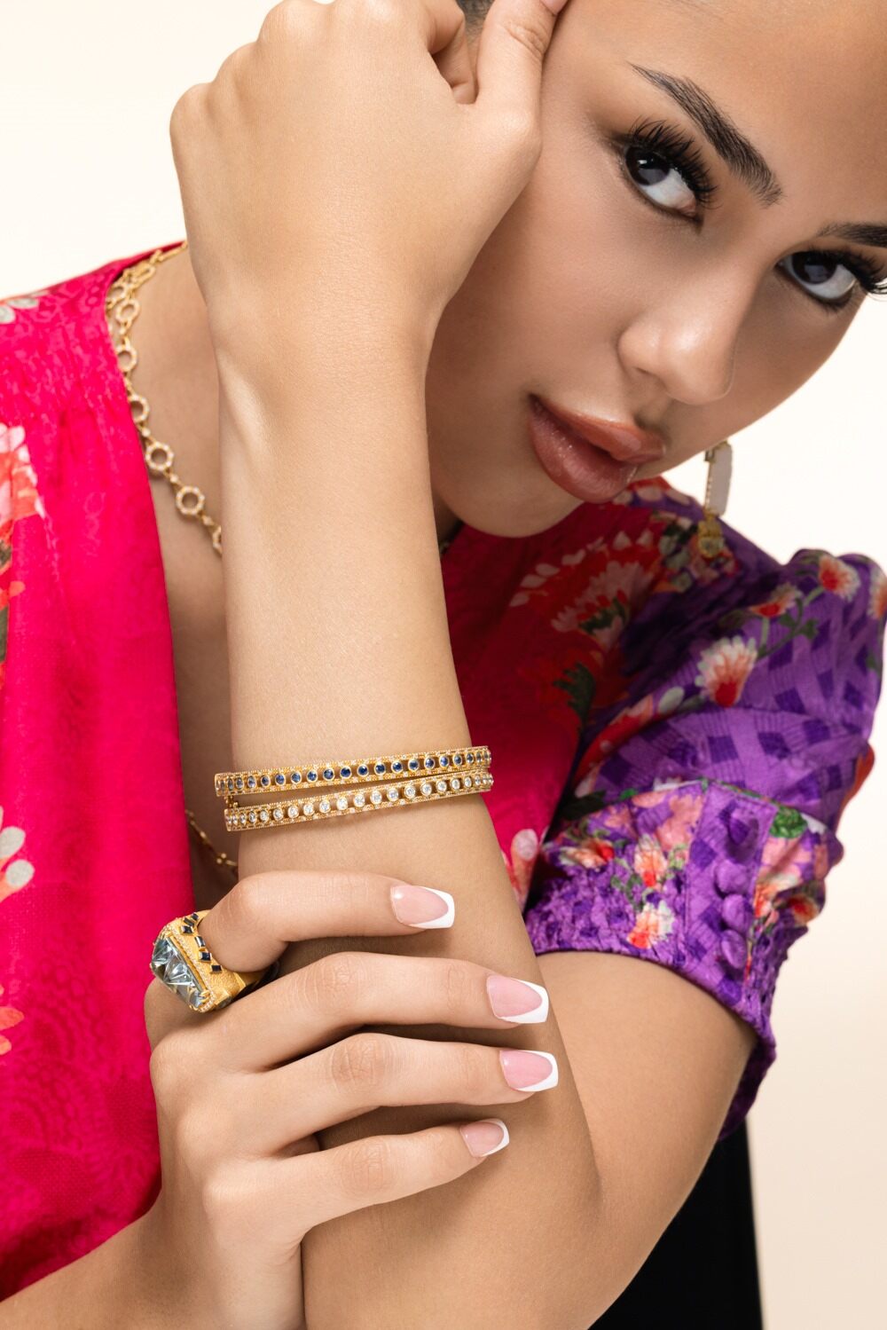 Diamond Link Collection Bracelet-YELLOW GOLD-JEWELRYFINE JEWELBRACELET O-COOMI