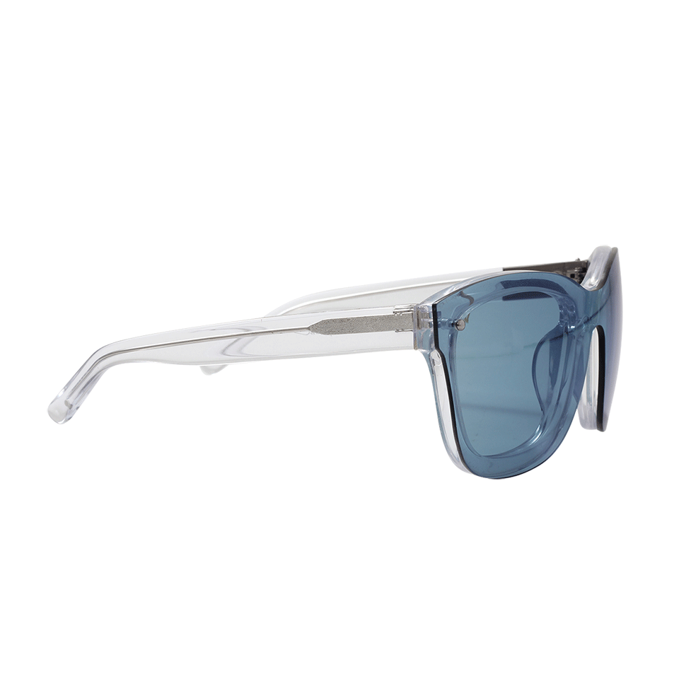 3.1 PHILLIP LIM-Chunky D-Frame Sunglasses-CLEAR