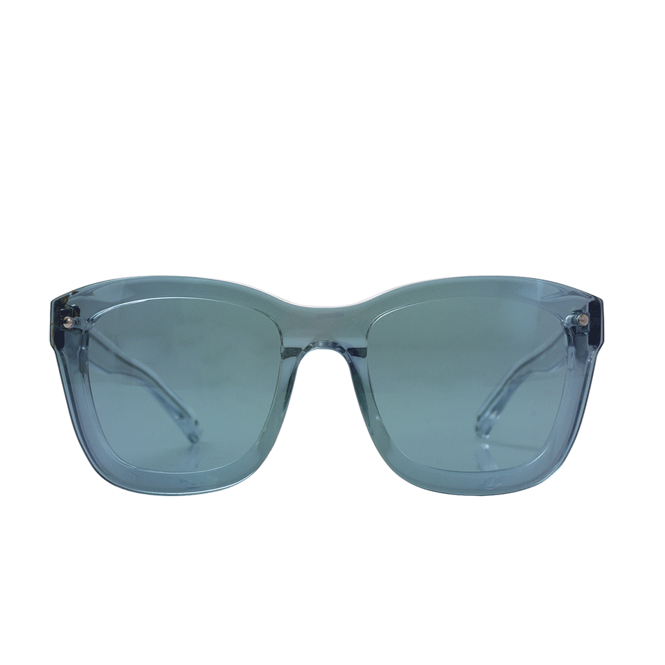 3.1 PHILLIP LIM-Chunky D-Frame Sunglasses-CLEAR