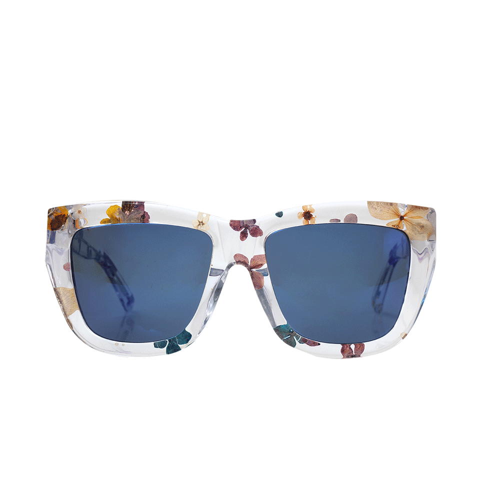 3.1 PHILLIP LIM-Pressed Flower Sunglasses-CLEAR