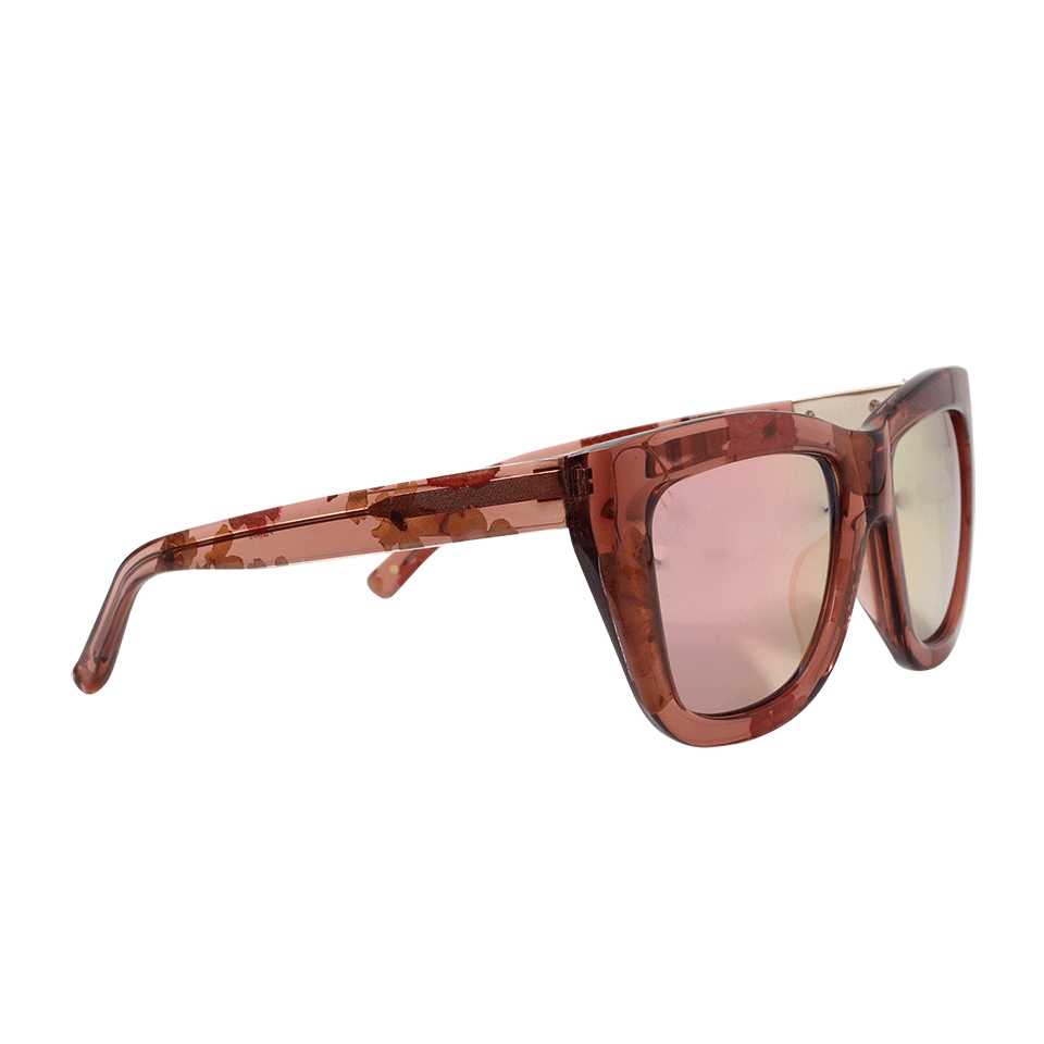3.1 PHILLIP LIM-Pressed Flower Sunglasses-ROSE