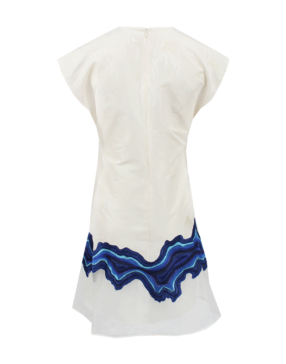 3.1 PHILLIP LIM-Embroidered Geode Flounce Dress-