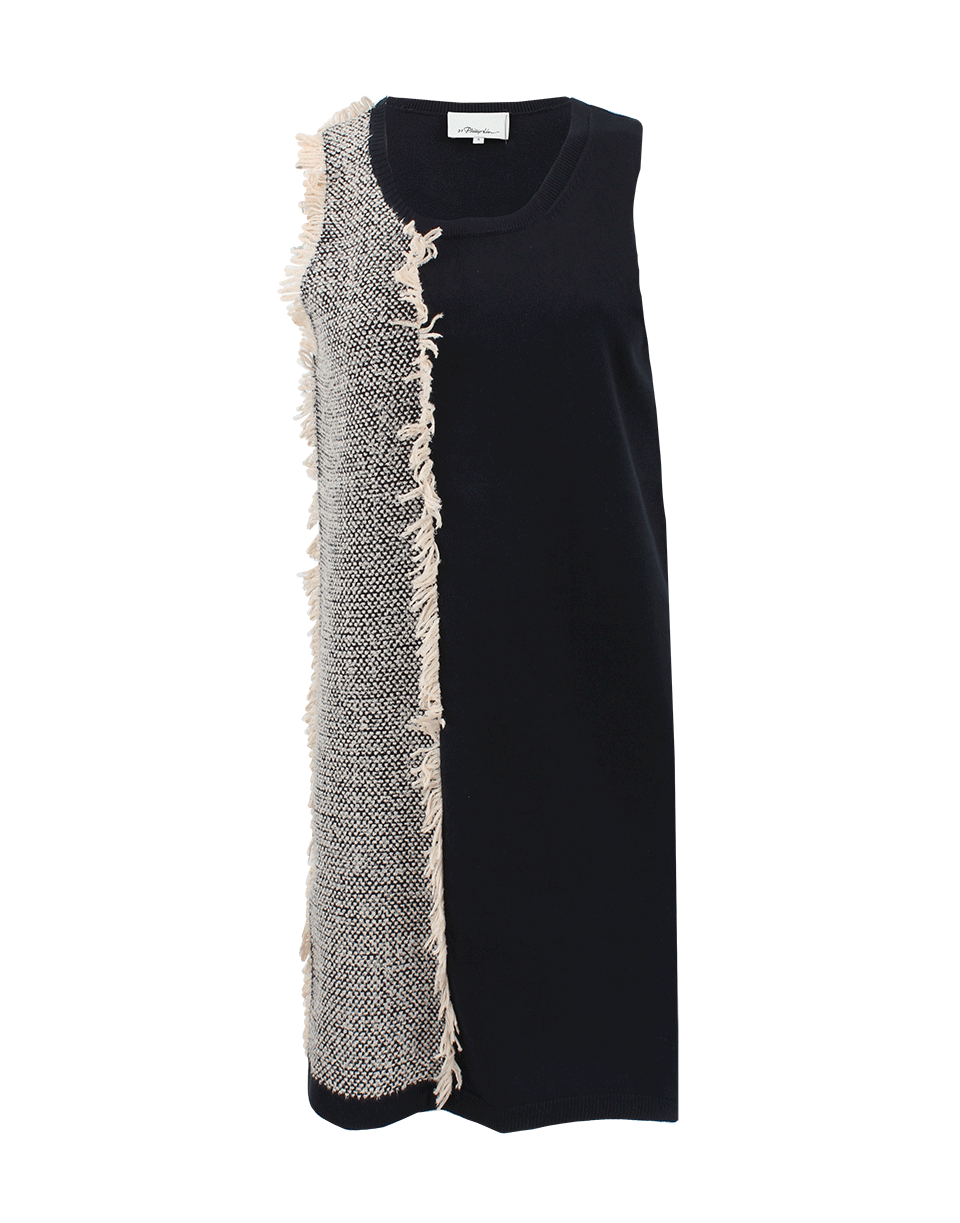 3.1 PHILLIP LIM-Bi-Color Fringe Dress-