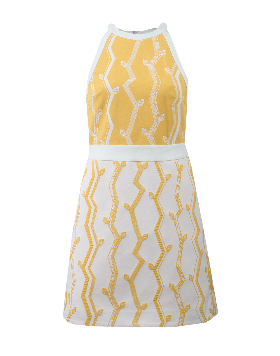 3.1 PHILLIP LIM-Cutout Print Tank Dress-