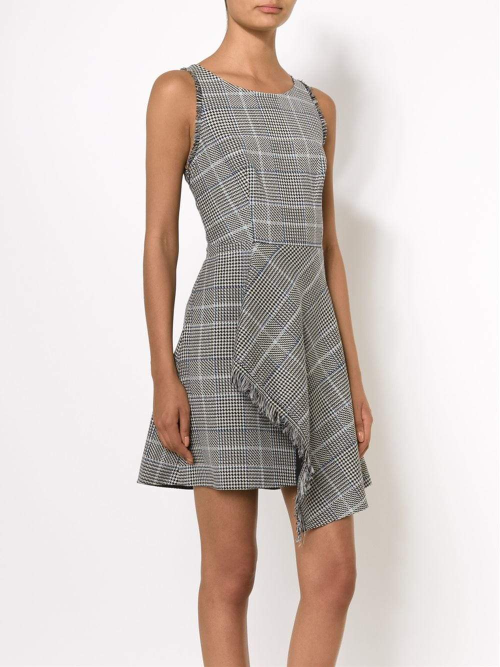 3.1 PHILLIP LIM-Fringe Hemline Tank Dress-