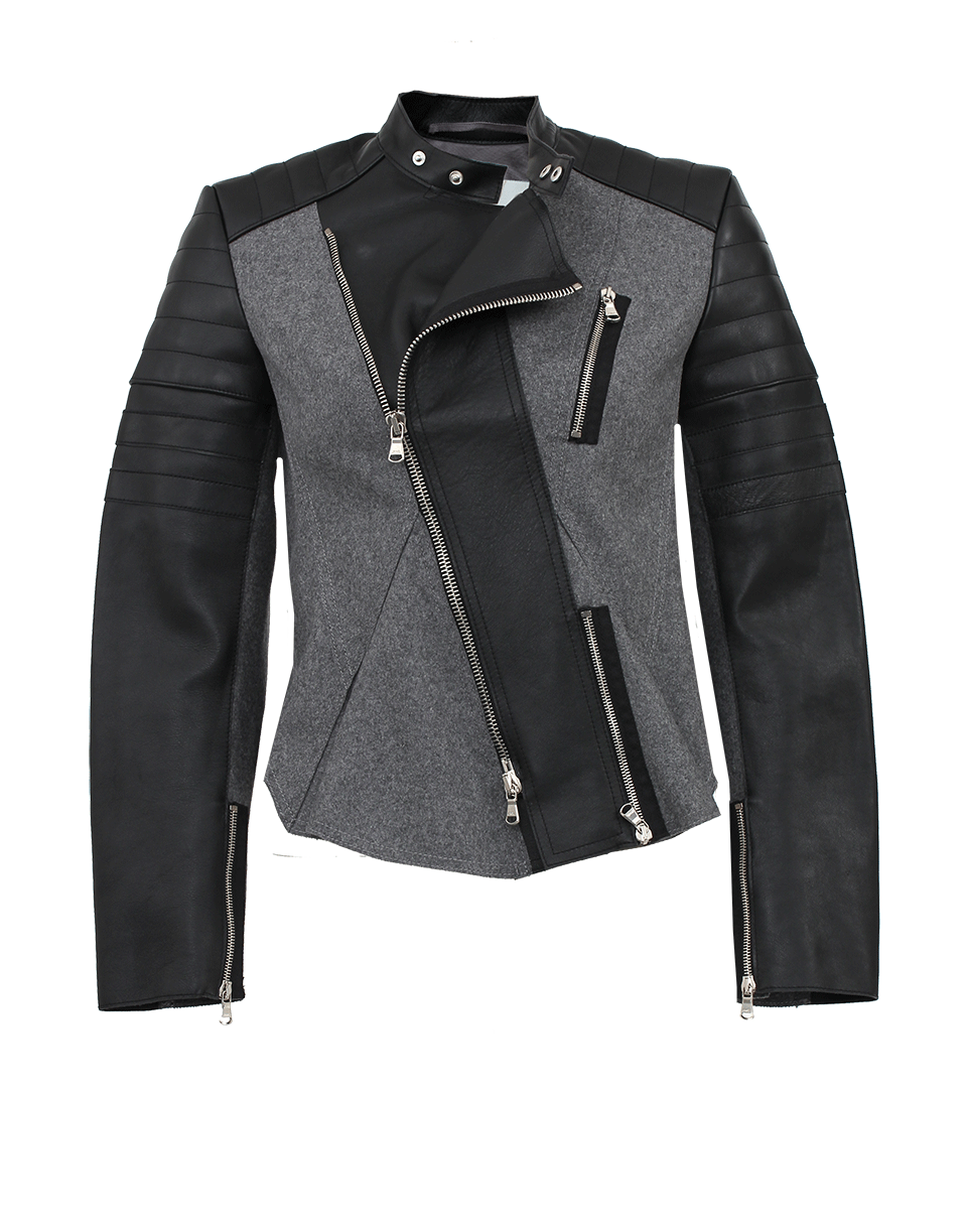 3.1 PHILLIP LIM-Motorcycle Peplum Jacket-