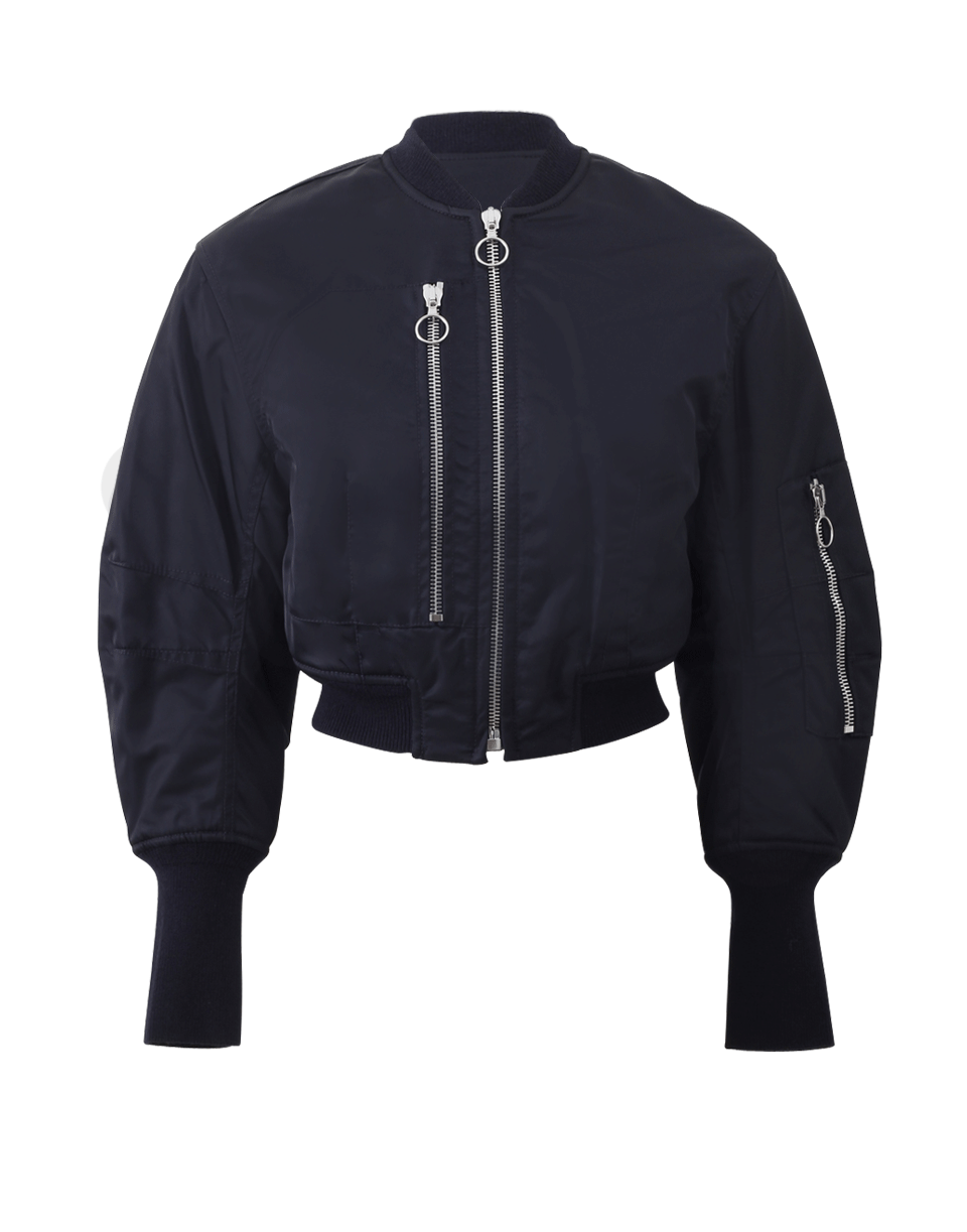 3.1 PHILLIP LIM-Cropped Flight Jacket-