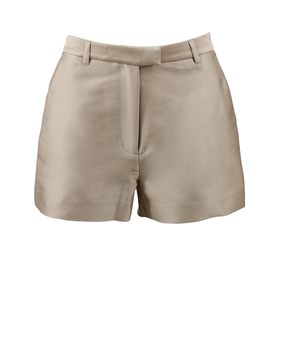 3.1 PHILLIP LIM-Satin Flat Front Short-