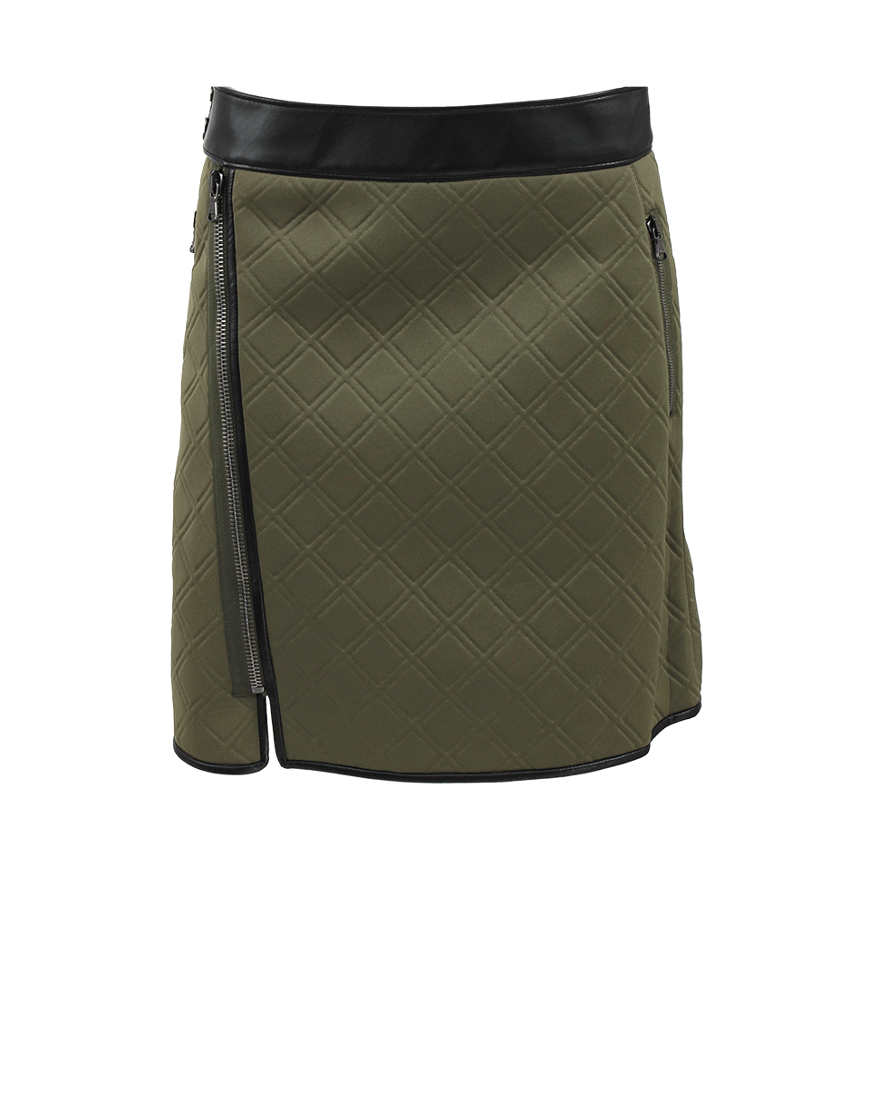 3.1 PHILLIP LIM-A-Line Biker Wrap Skirt-