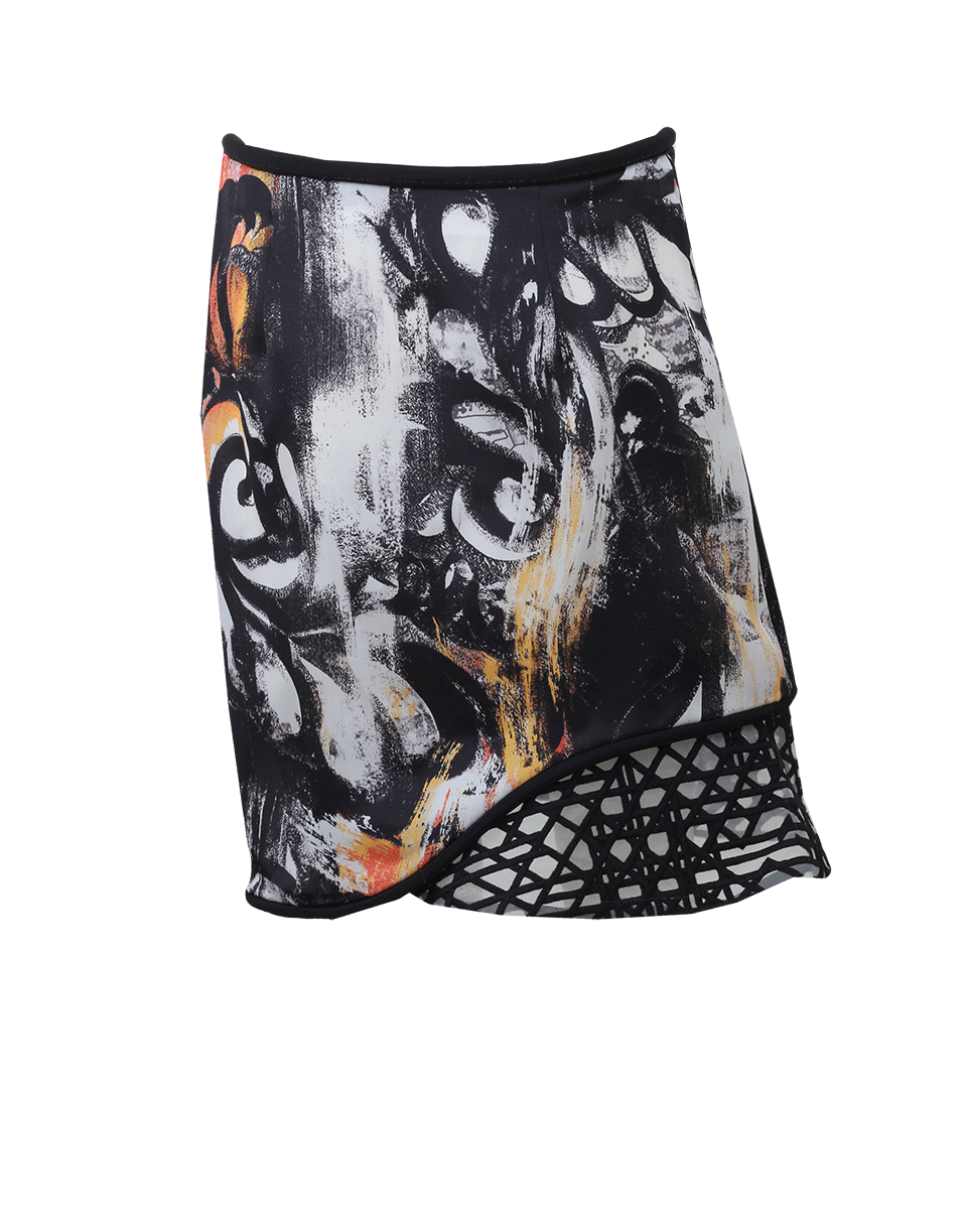 3.1 PHILLIP LIM-Fern Printed Overlay Skirt-