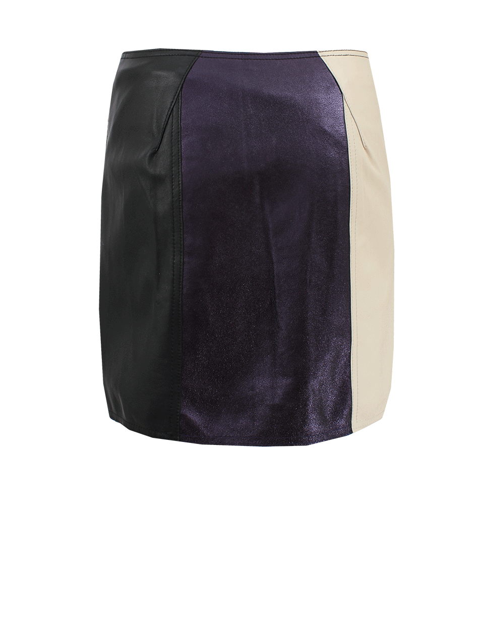 3.1 PHILLIP LIM-Exposed Zipper Biker Skirt-