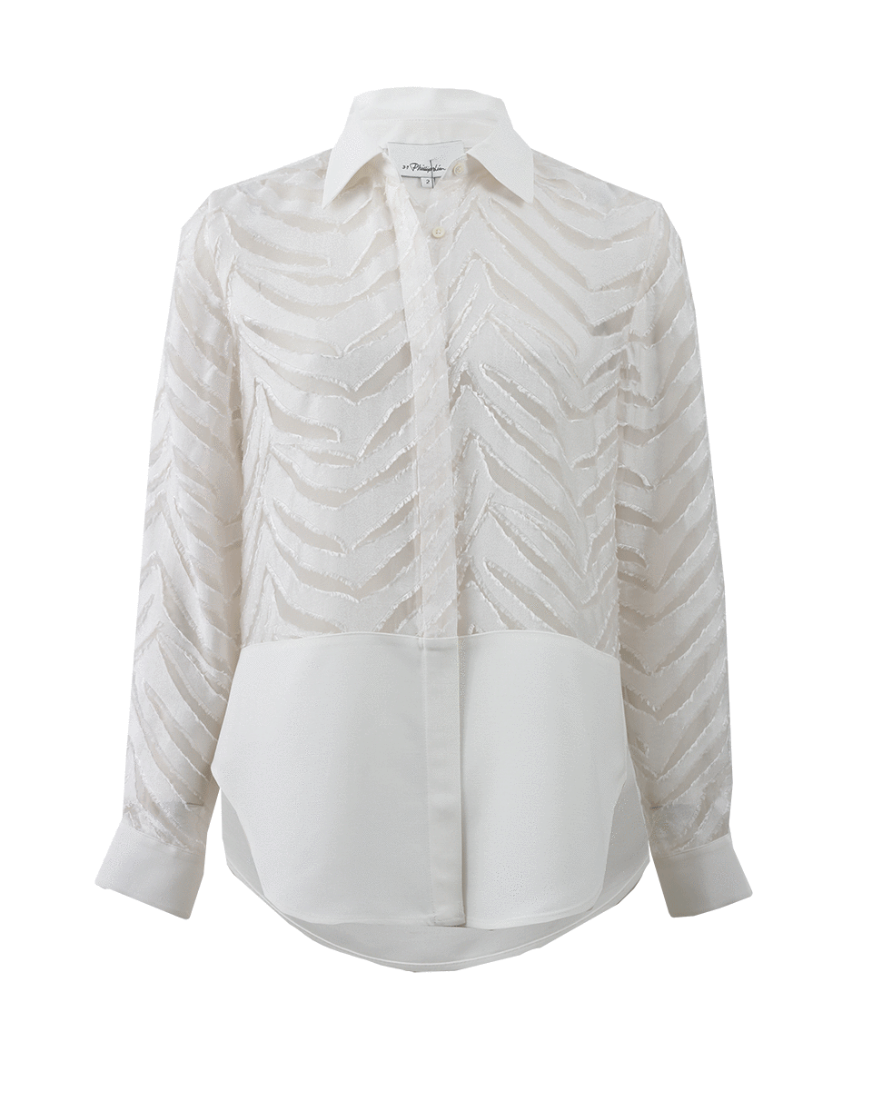 3.1 PHILLIP LIM-Collared Viscose Shirt-