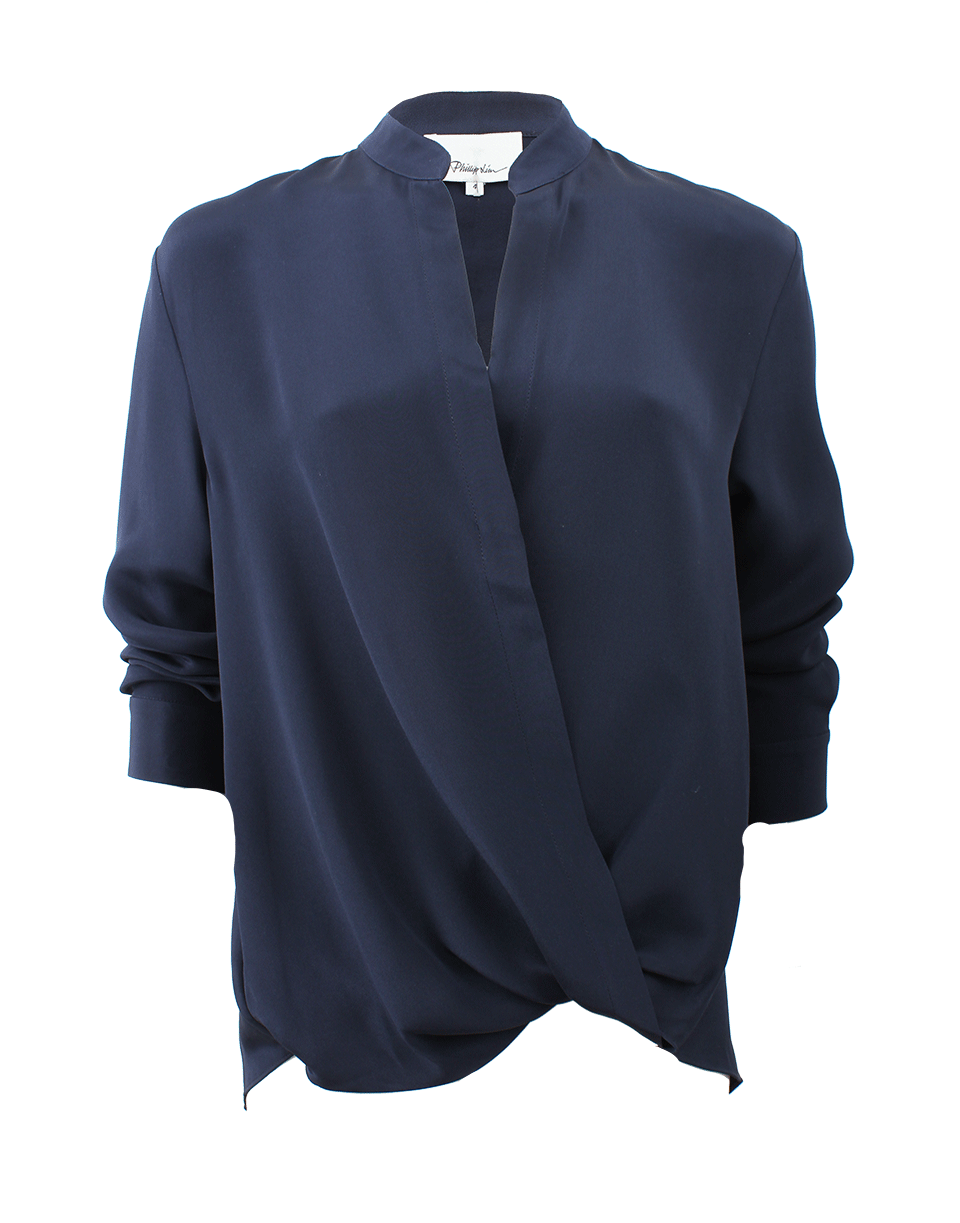 3.1 PHILLIP LIM-Draped Blouse-