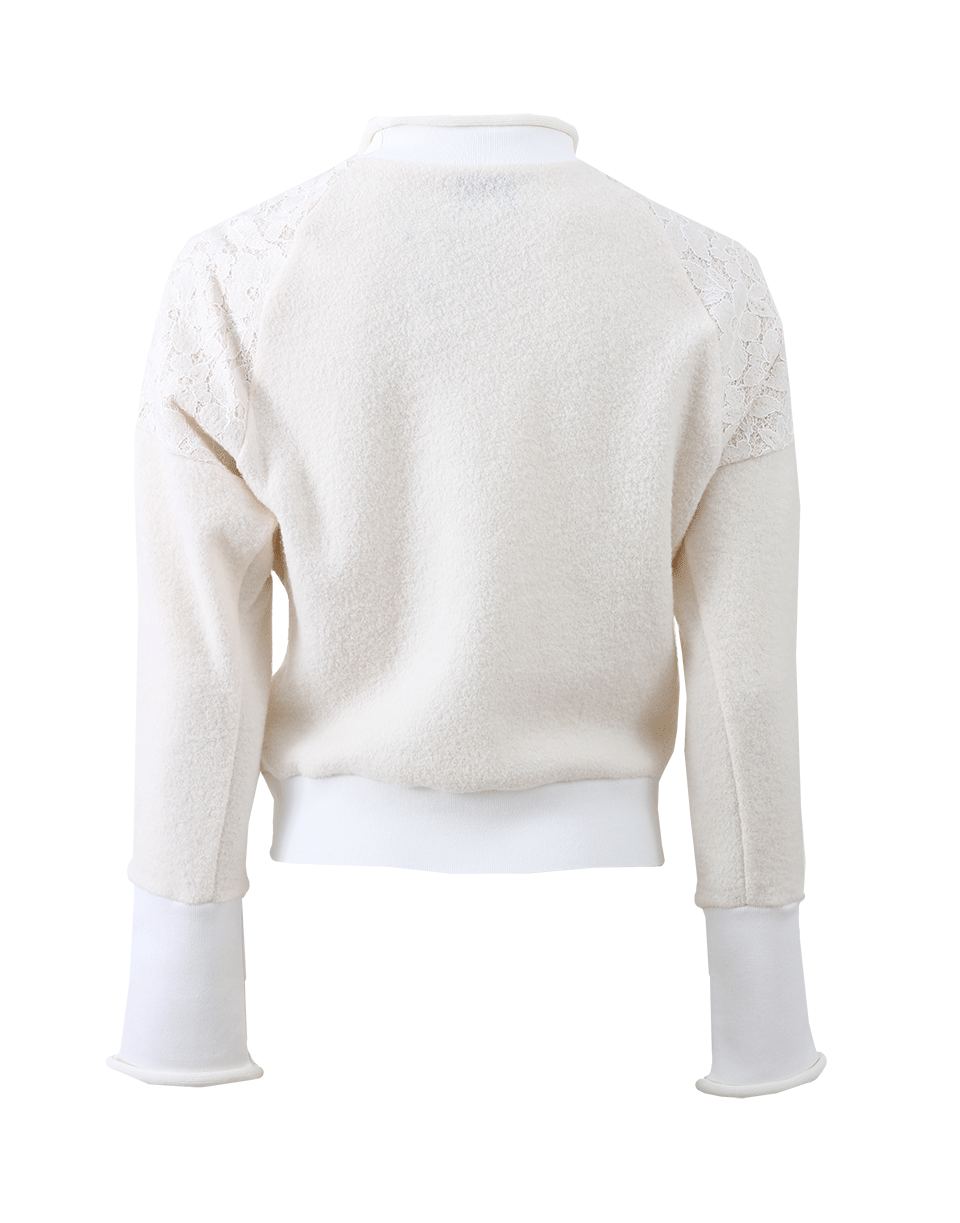 3.1 PHILLIP LIM-Lace Sweatshirt With Straps-