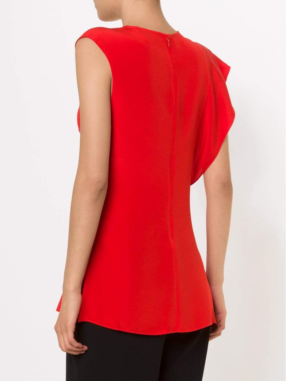 3.1 PHILLIP LIM-Cascading Ruffle Top-