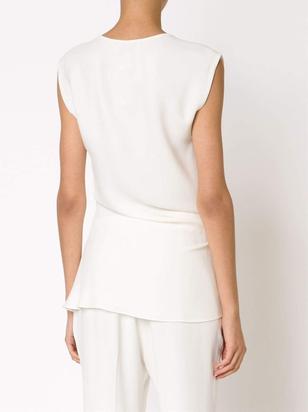3.1 PHILLIP LIM-Rouched Raw Edge Shell-