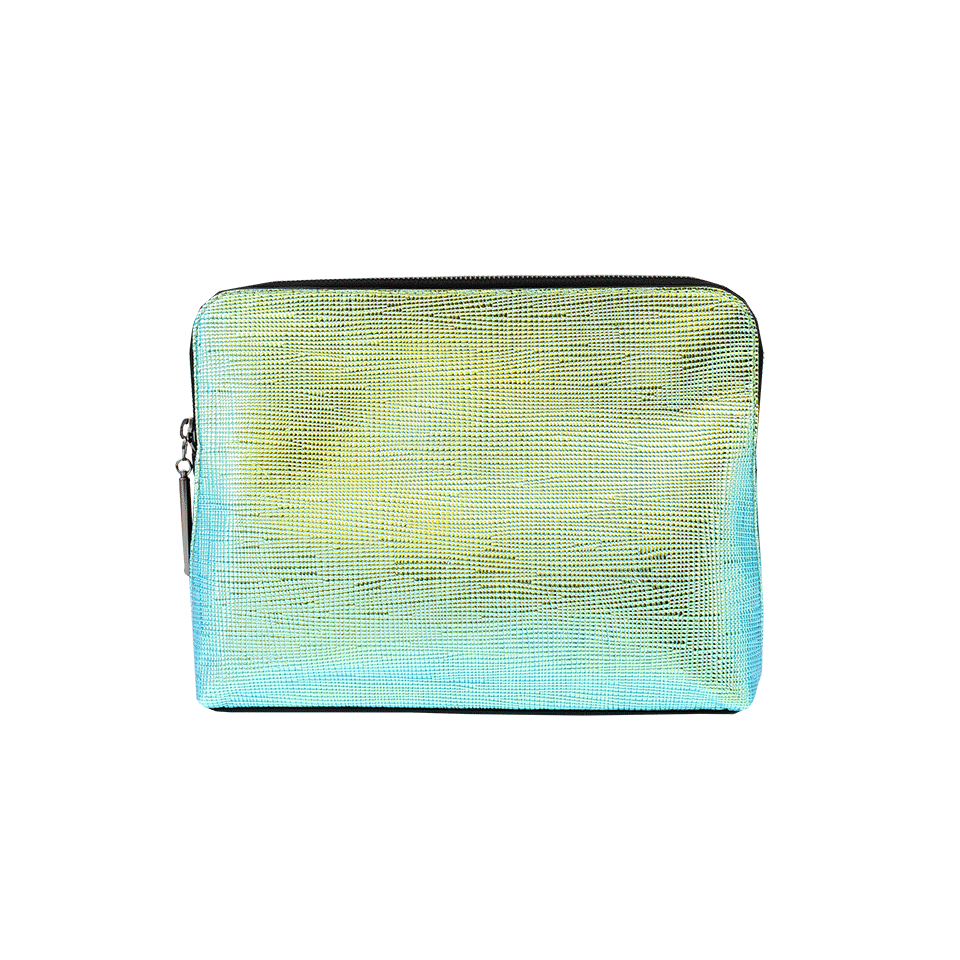 3.1 PHILLIP LIM-31 Minute Cosmetic Bag-BLU/GRN