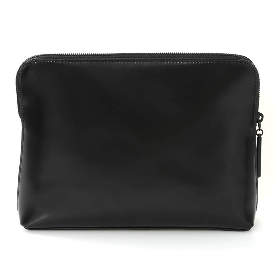 3.1 PHILLIP LIM-31 Minute Cosmestic Zip-PLAT/BLK