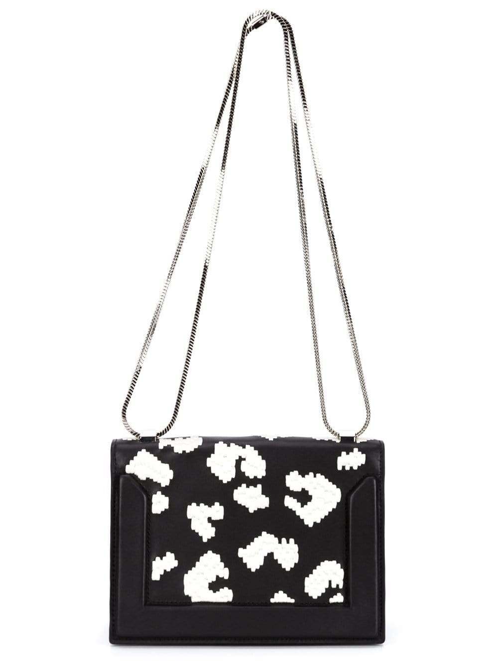 3.1 PHILLIP LIM-Soleil Mini Chain Bag-BLK/WHT