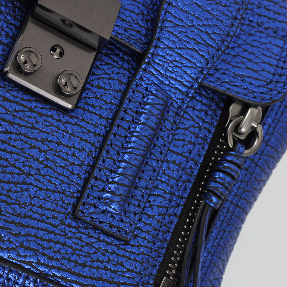 3.1 PHILLIP LIM-Pashli Mini Satchel-ELECBLUE
