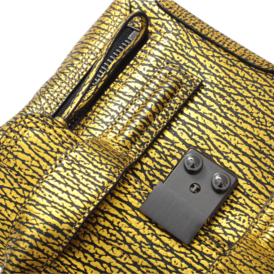 3.1 PHILLIP LIM-Pashli Mini Satchel-GLD/BLK