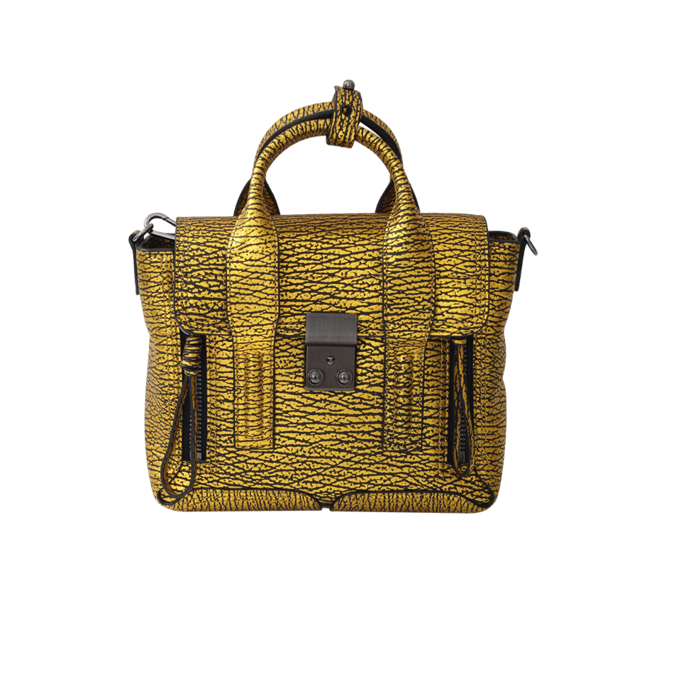 3.1 PHILLIP LIM-Pashli Mini Satchel-GLD/BLK