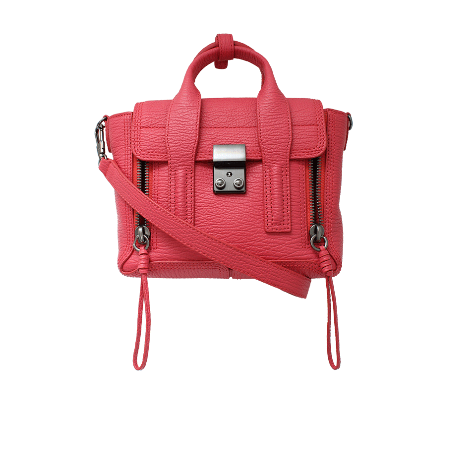 3.1 PHILLIP LIM-Pashli Mini Satchel-RASPBERY