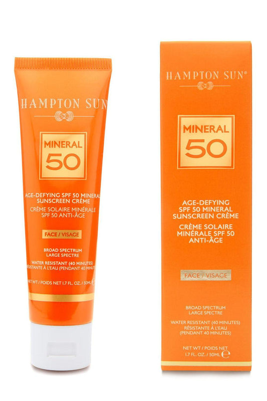 Age Defying Spf Mineral Face Crème-SPF 50-1.7 OZ-BEAUTYSKINCARE-S&G HAMPTON SUN, LLC
