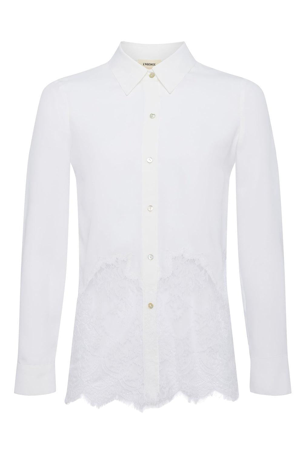 Adalee Blouse-WHITE-XS-CLOTHINGTOPBLOUSE-L'AGENCE