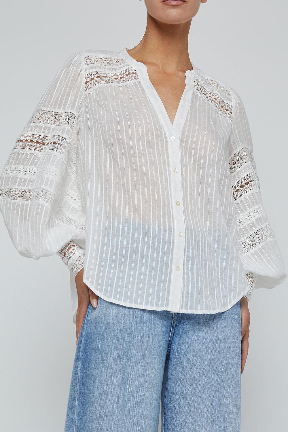 Kiera Blouse-IVORY-XS-CLOTHINGTOPBLOUSE-L'AGENCE