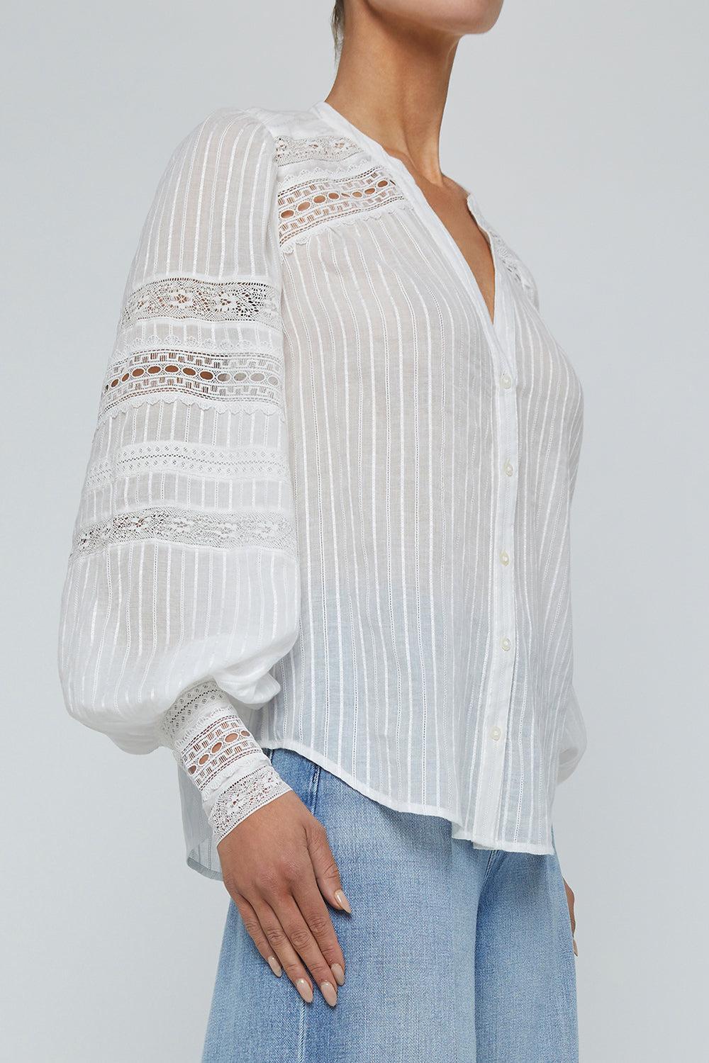 Kiera Blouse-IVORY-XS-CLOTHINGTOPBLOUSE-L'AGENCE