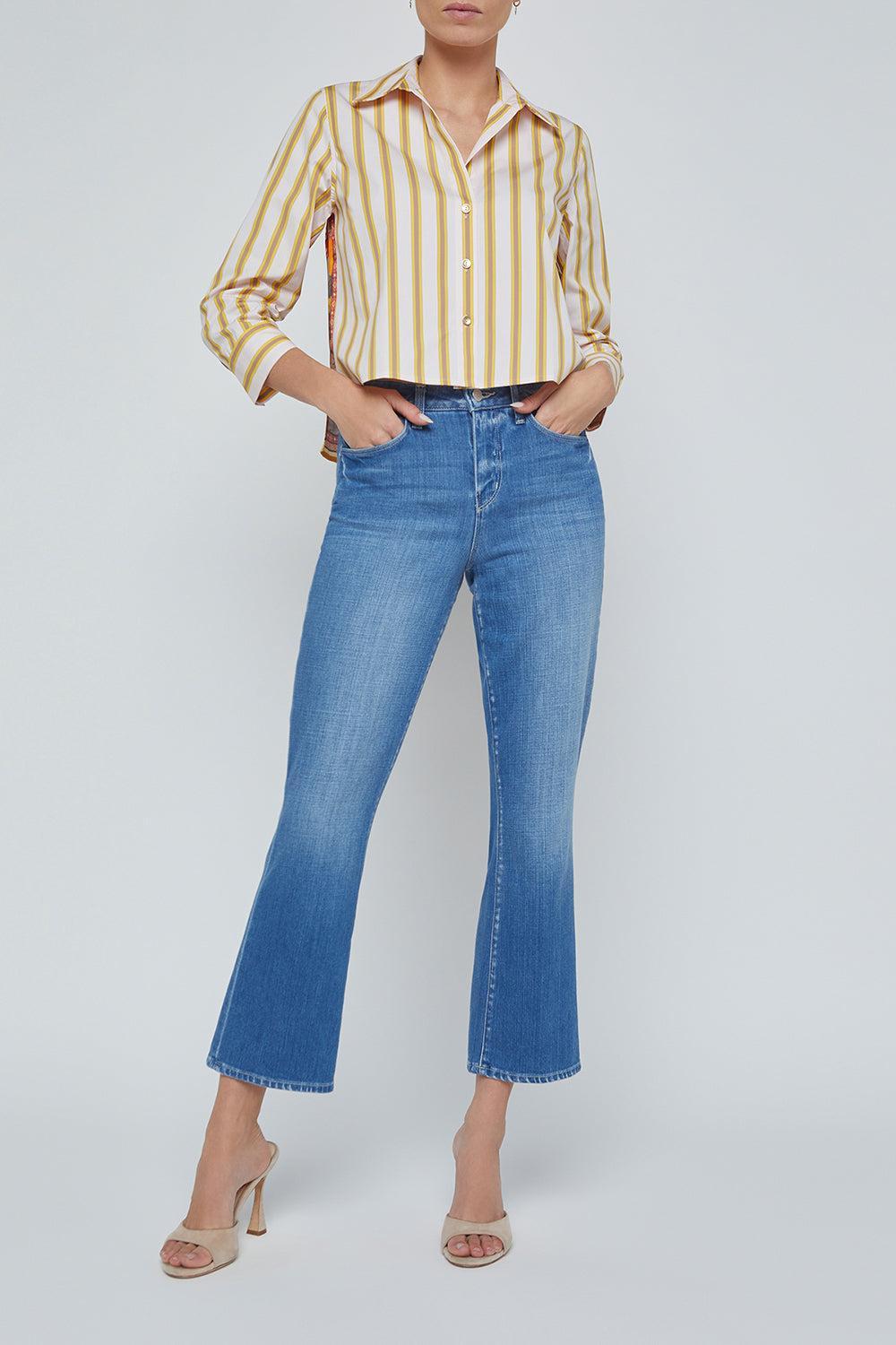 Fawn Scarf Blouse-MLDESLND-XS-CLOTHINGTOPBLOUSE-L'AGENCE
