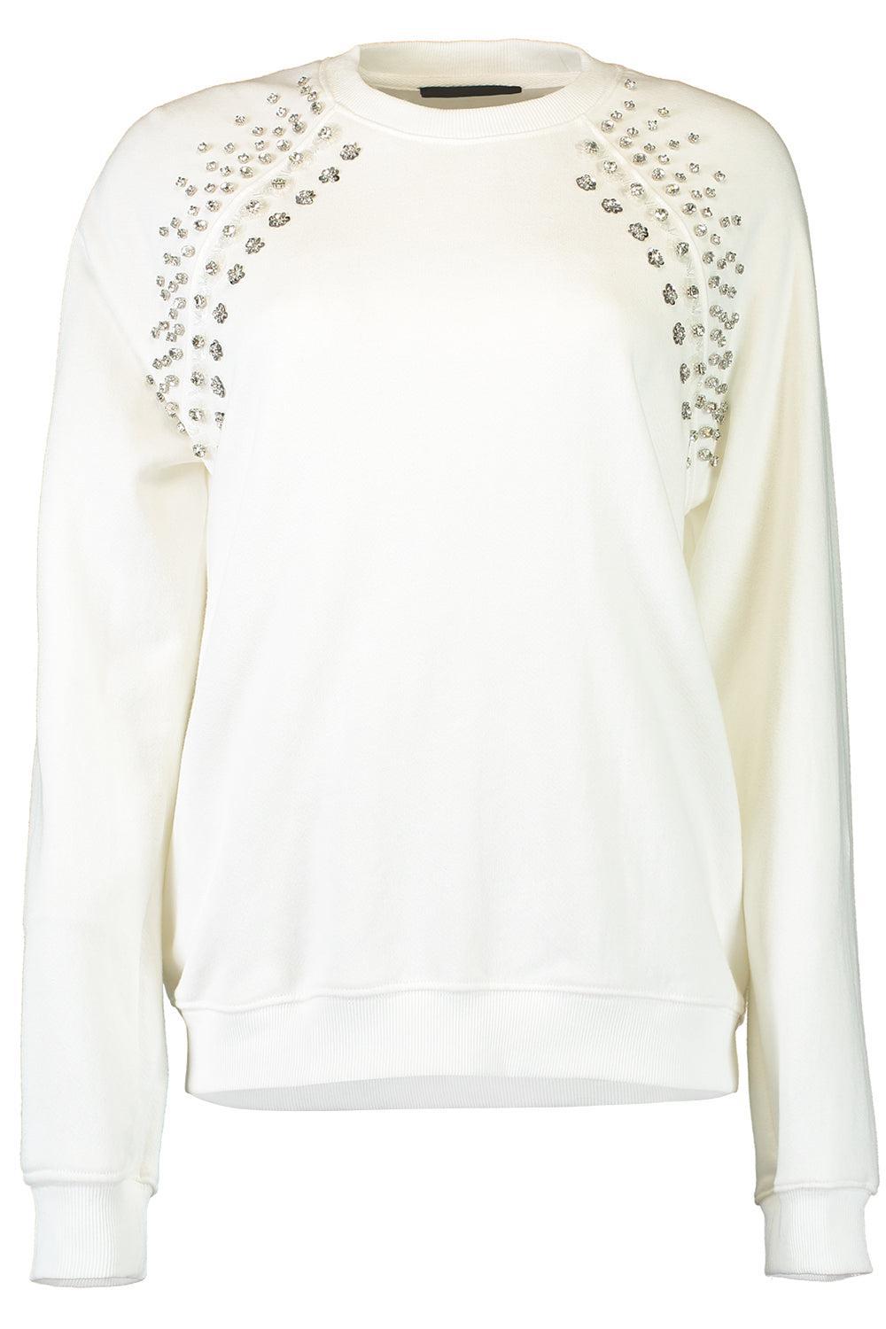 Posh Pullover Sweater-SNOW-XS-CLOTHINGTOPKNITS-LE SUPERBE