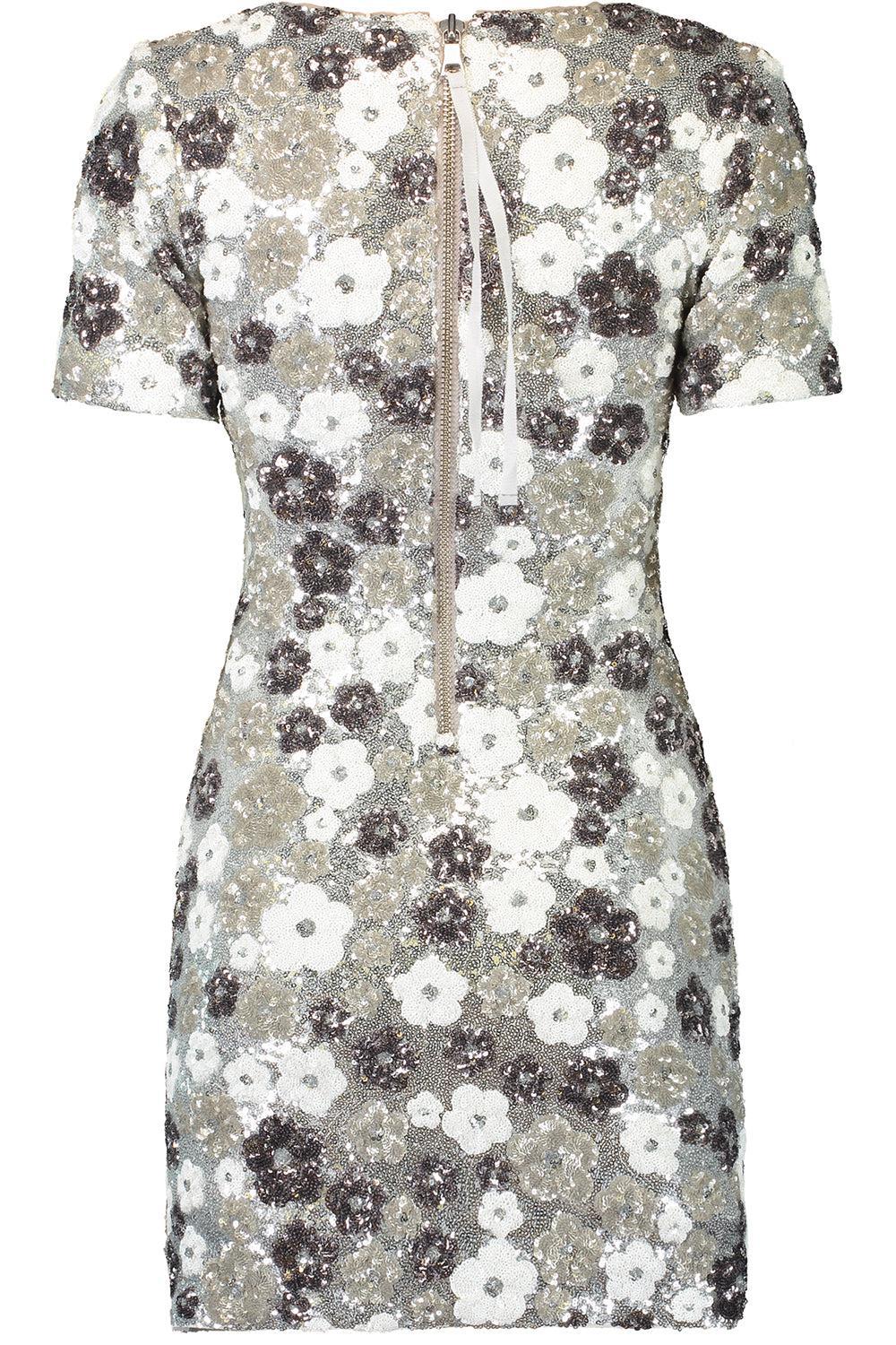 Winter Garden Shift Dress-WNTRFLRL-2-CLOTHINGDRESSCOCKTAIL-LE SUPERBE