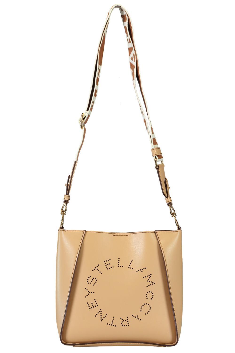 Logo Crossbody Bag - Fawn-FAWN-O/S-HANDBAGSHOULDER-STELLA MCCARTNEY