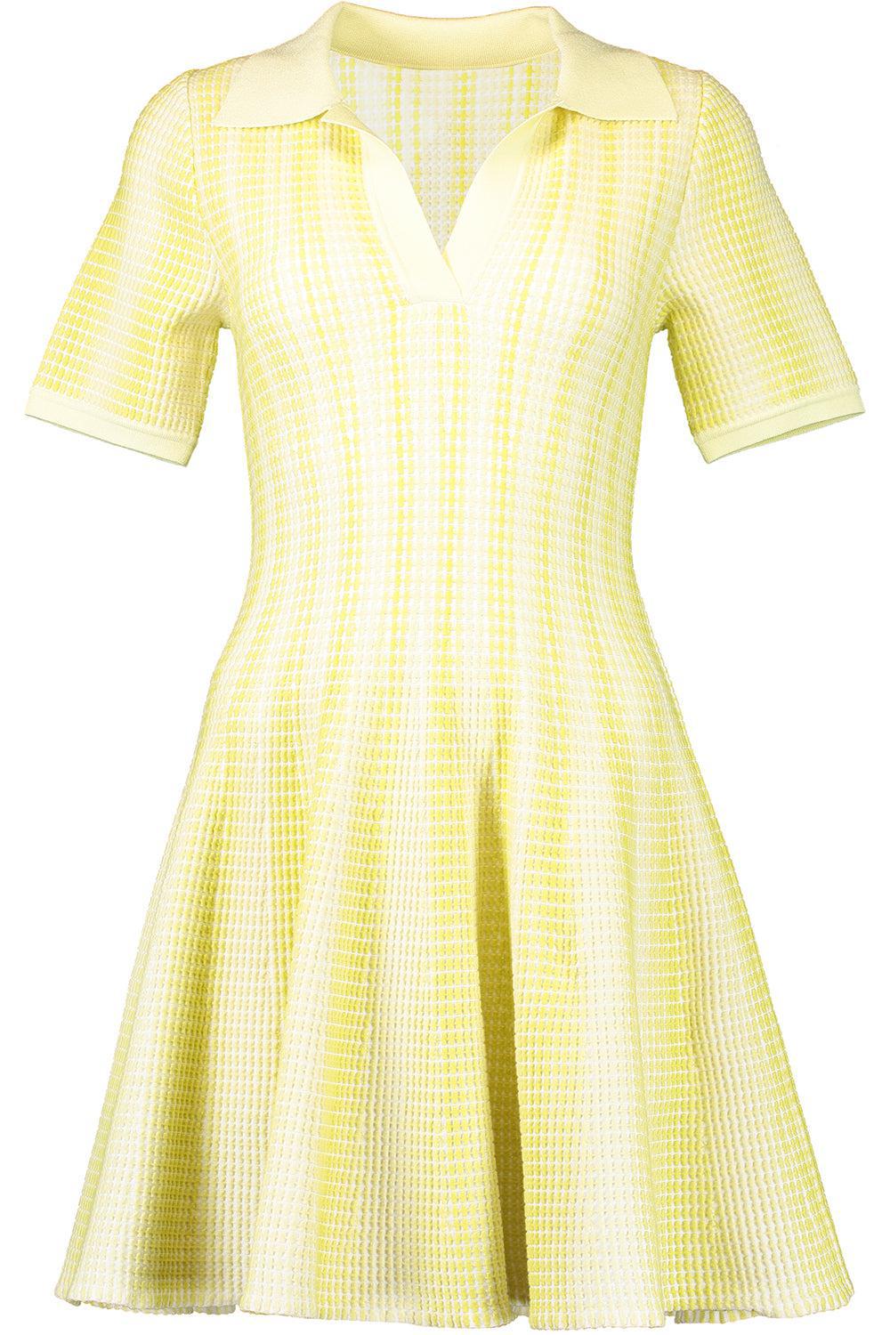 BARBARAN DRESS-LT YELLO-38-CLOTHINGDRESSCASUAL-ANTONINO VALENTI