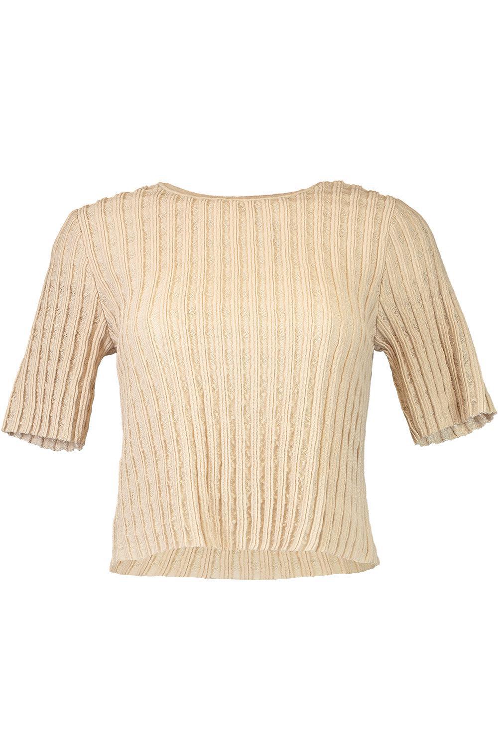 BRETONE TOP-SAND-38-CLOTHINGTOPKNITS-ANTONINO VALENTI