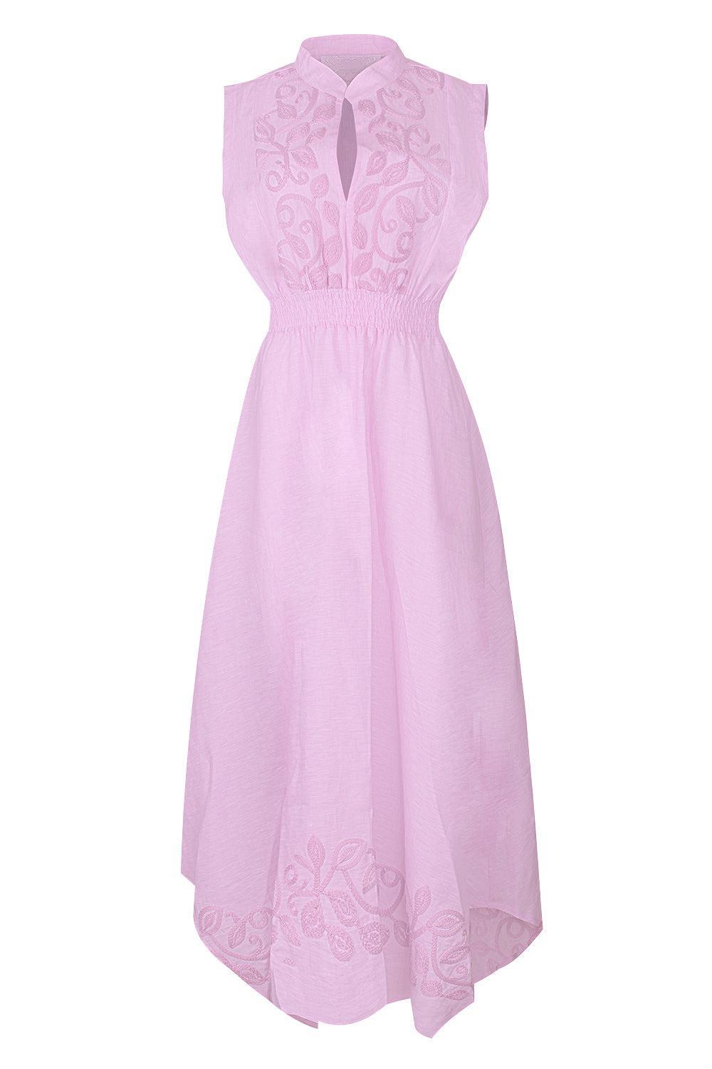 Melette Dress-PINK-XS-CLOTHINGDRESSCASUAL-TEMPTATION POSITANO