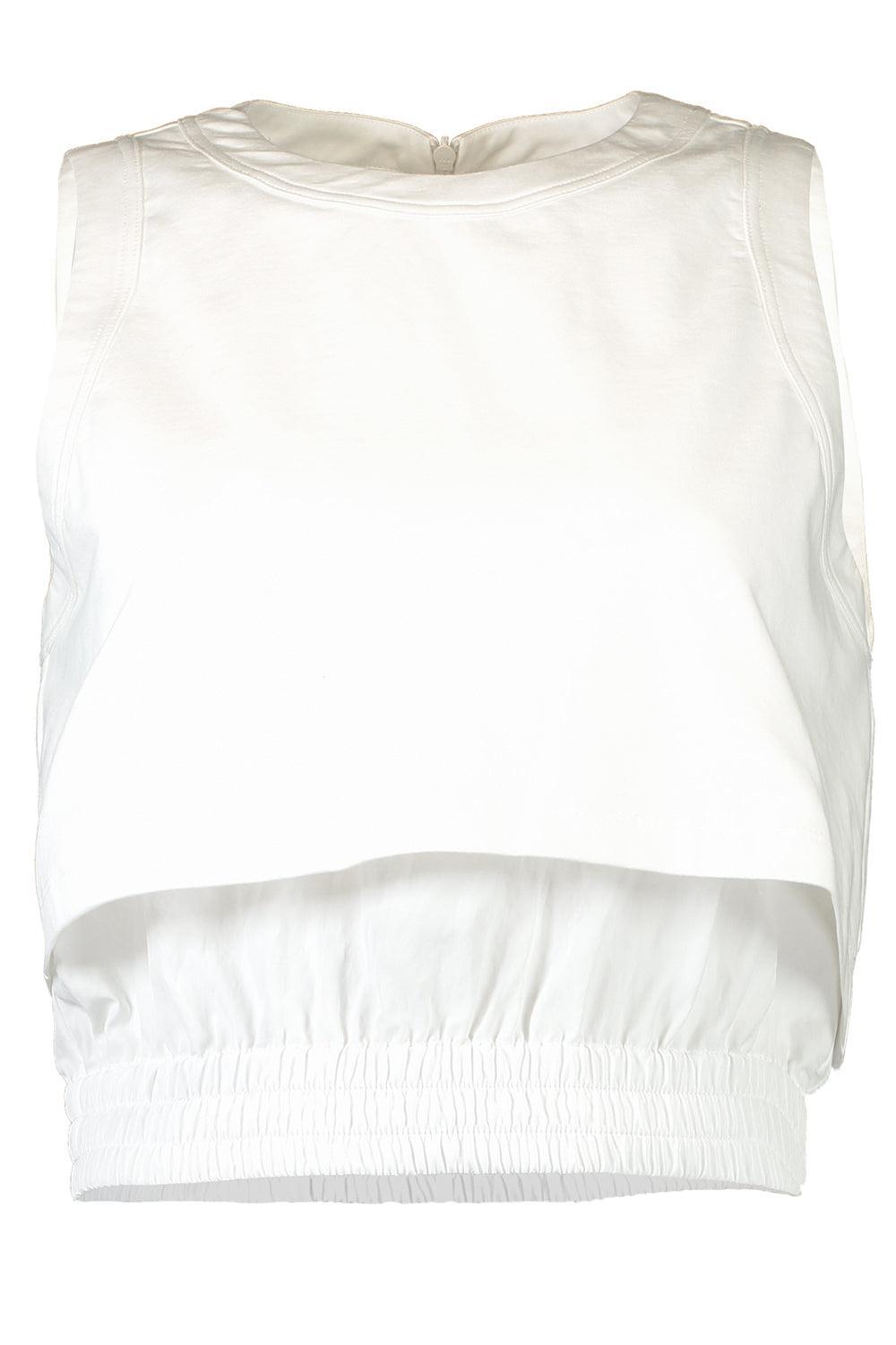 Travelwear Tank-OPTICWHT-S-CLOTHINGTOPTANK-BRUNELLO CUCINELLI