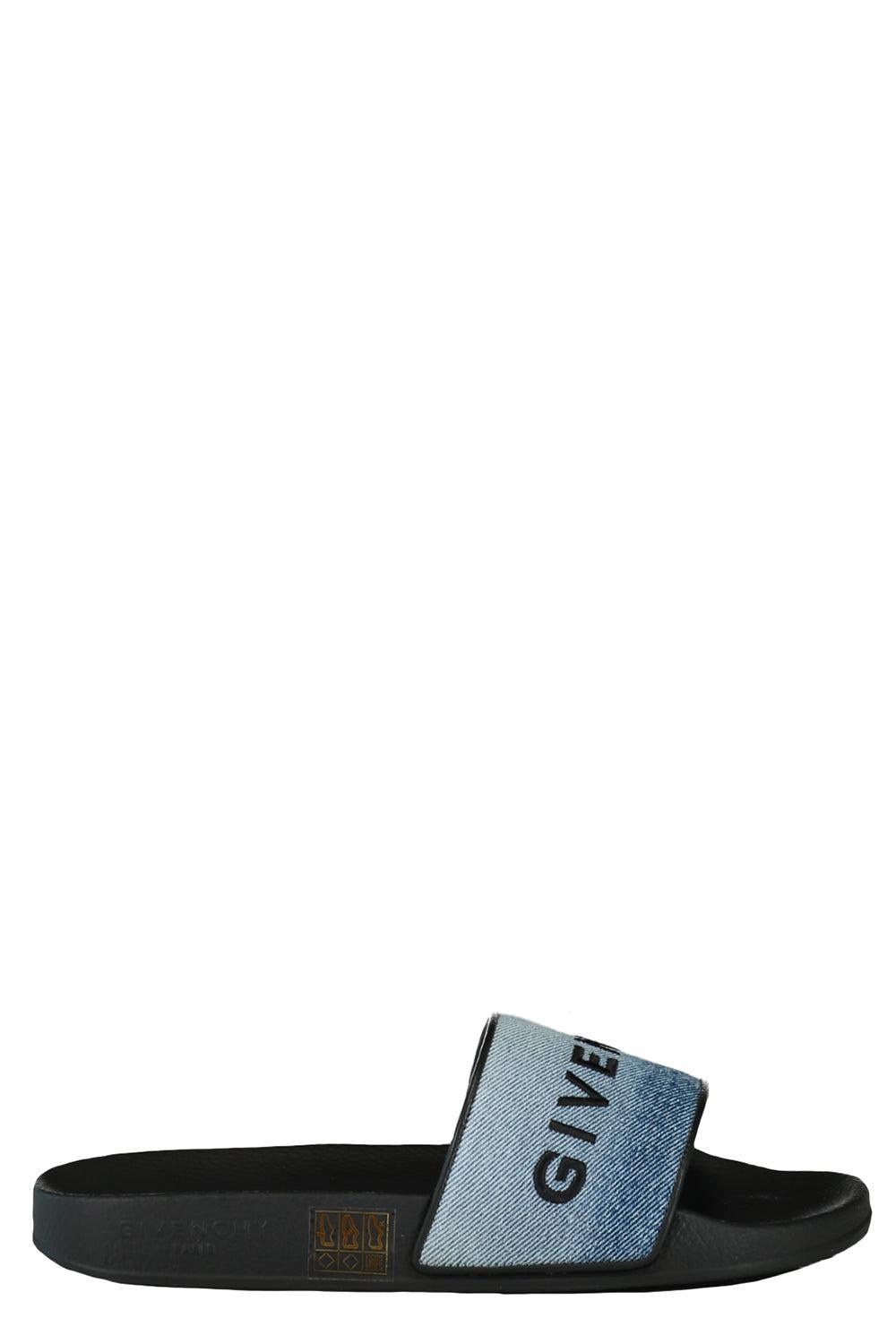 Flat Slides - Medium Blue-MED BLUE-36-SHOESANDAL-GIVENCHY