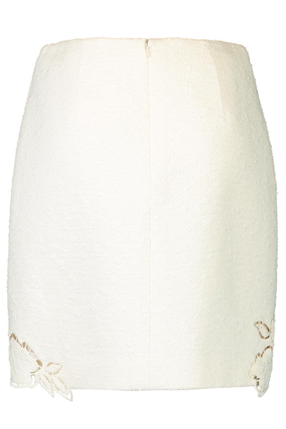  Cut Out Floral Mini Skirt-IVORY-2-CLOTHINGSKIRTMINI-OSCAR DE LA RENTA 