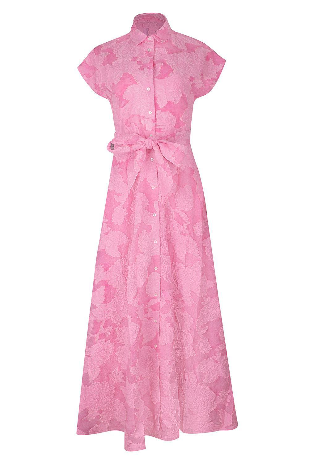 Etrienne Dress-FUCHSIA-38-CLOTHINGDRESSCASUAL-SARA ROKA