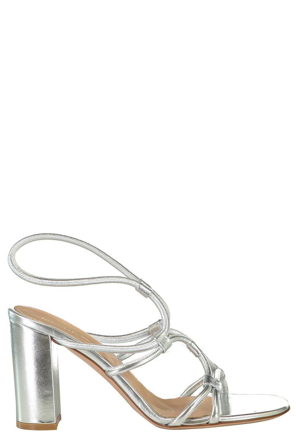 Strappy Sandal-SILVER-36-SHOESANDAL-GIANVITO ROSSI