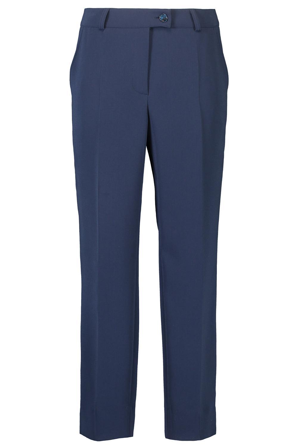 Signature Straight leg Pant-MARINE-36-CLOTHINGPANTCROPPED-MAISON COMMON