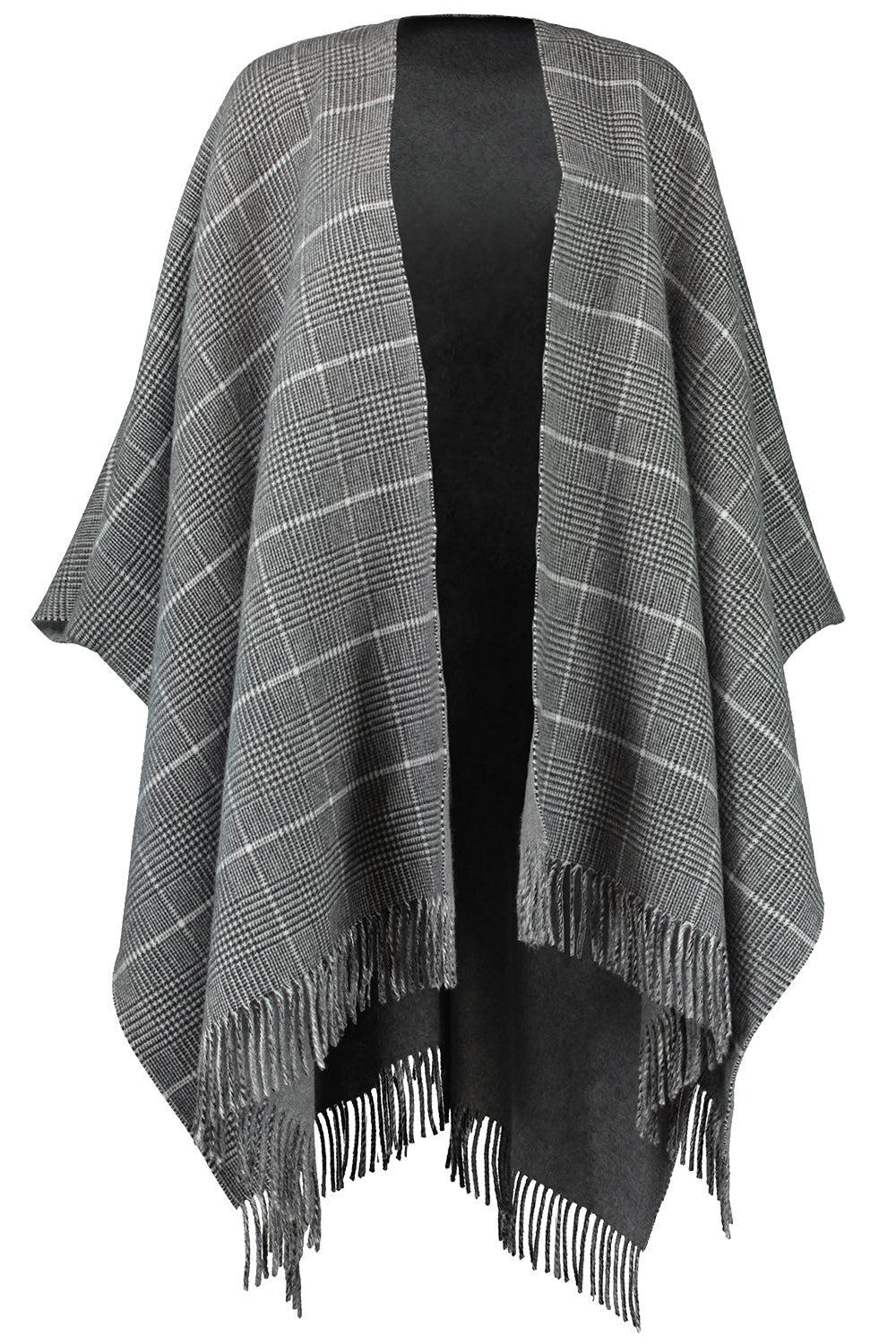Reversible Lurex Poncho-GRYANTHR-O/S-CLOTHINGTOPPONCHO-BRUNELLO CUCINELLI