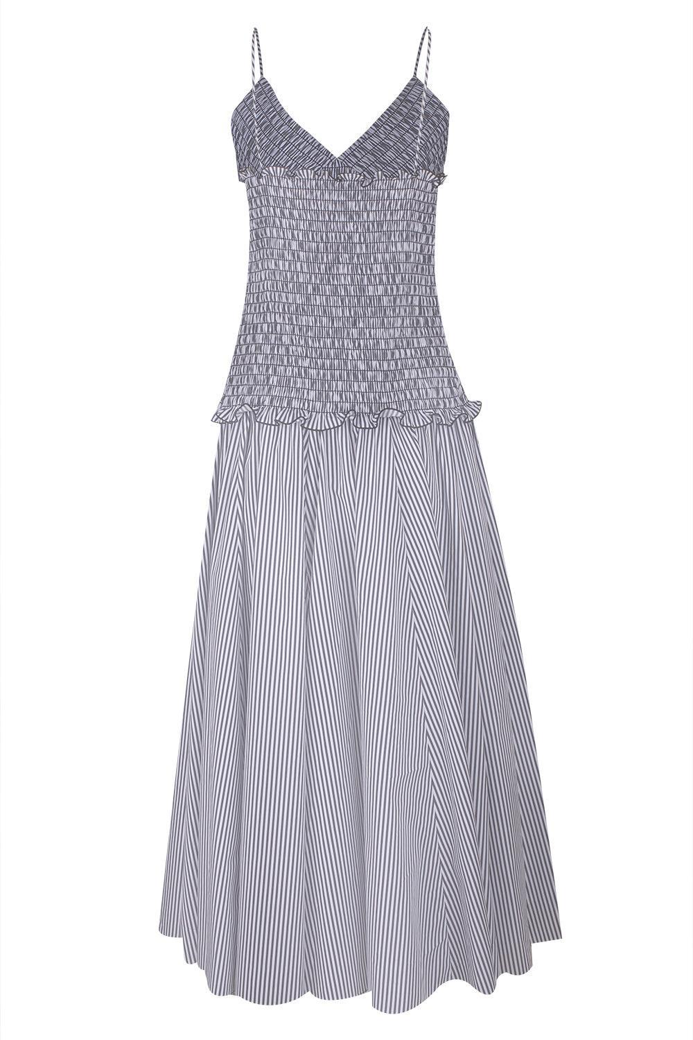 The Josie Dress-BLACK/WHITE-2-CLOTHINGDRESSCASUAL-BRANDON MAXWELL