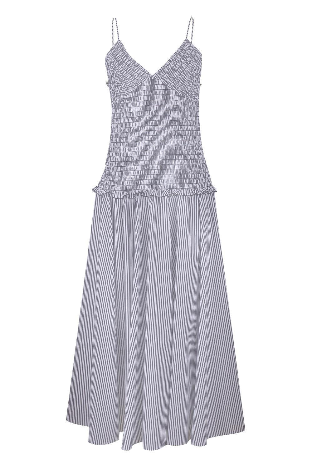 The Josie Dress-BLACK/WHITE-2-CLOTHINGDRESSCASUAL-BRANDON MAXWELL